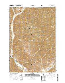 North Fork 2013 topographic map thumbnail