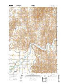 Northeast Emmett 2013 topographic map thumbnail