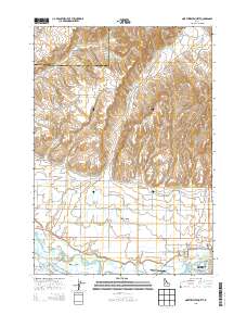 Northwest Emmett 2013 topographic map thumbnail