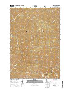 Norton Ridge 2013 topographic map thumbnail