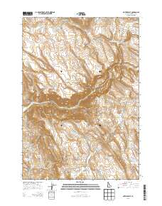 Nutmeg Flat 2013 topographic map thumbnail