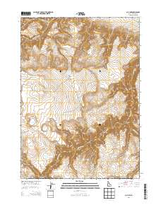 O X Lake 2013 topographic map thumbnail