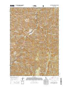 Old Timer Mountain 2013 topographic map thumbnail