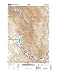 Olds Ferry 2013 topographic map thumbnail