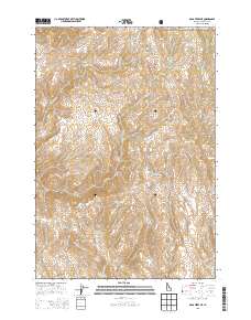 Olds Ferry NE 2013 topographic map thumbnail