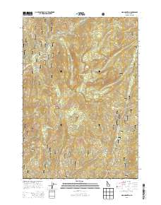 Oro Mountain 2013 topographic map thumbnail