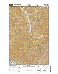 Osburn 2013 topographic map thumbnail