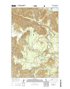 Outlet Bay 2013 topographic map thumbnail