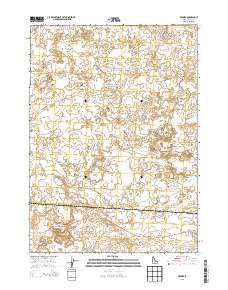 Owinza 2013 topographic map thumbnail
