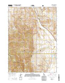 Oxford 2013 topographic map thumbnail