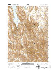 Paddock Valley Reservoir 2013 topographic map thumbnail