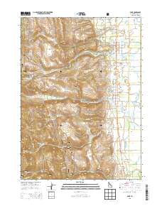 Paris 2013 topographic map thumbnail