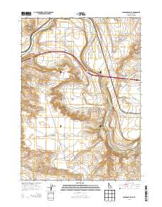 Pasadena Valley 2013 topographic map thumbnail