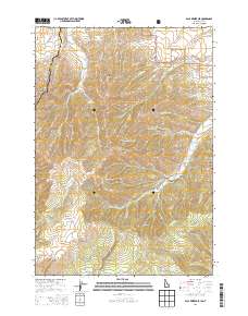 Paul Reservoir 2013 topographic map thumbnail
