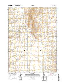 Pauline 2013 topographic map thumbnail
