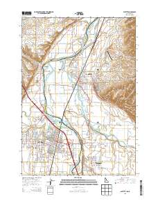 Payette 2013 topographic map thumbnail