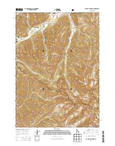 Phi Kappa Mountain 2013 topographic map thumbnail