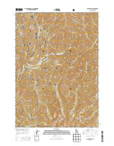 Phifer Creek 2013 topographic map thumbnail