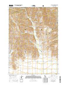 Phillips Creek 2013 topographic map thumbnail