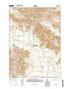 Picabo 2013 topographic map thumbnail