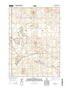 Pillar Butte 2013 topographic map thumbnail