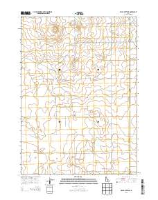 Pillar Butte NE 2013 topographic map thumbnail