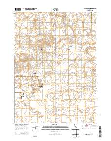 Pillar Butte SE 2013 topographic map thumbnail