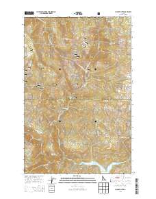 Pinchot Butte 2013 topographic map thumbnail