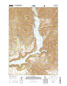 Pine 2013 topographic map thumbnail