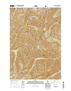 Pinyon Peak 2013 topographic map thumbnail