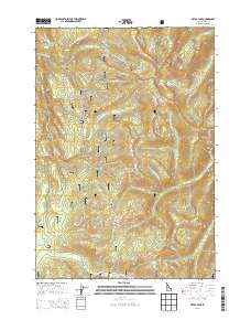 Pistol Lake 2013 topographic map thumbnail