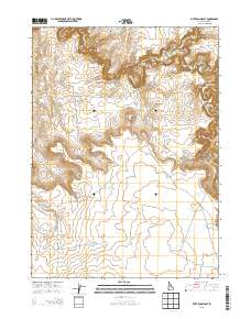 Piute Basin East 2013 topographic map thumbnail