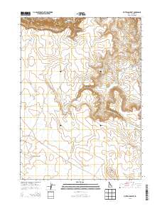 Piute Basin West 2013 topographic map thumbnail