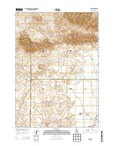 Plano 2013 topographic map thumbnail