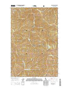 Polaris Peak 2013 topographic map thumbnail