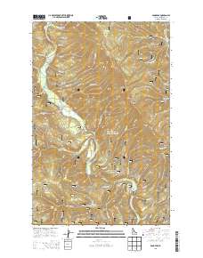 Pond Peak 2013 topographic map thumbnail