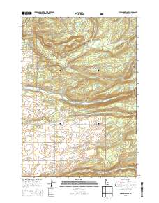 Porcupine Lake 2013 topographic map thumbnail