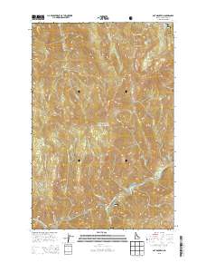 Pot Mountain 2013 topographic map thumbnail