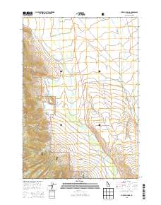 Purcell Spring 2013 topographic map thumbnail