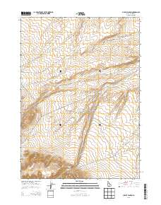 Purjue Canyon 2013 topographic map thumbnail
