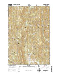 Railroad Saddle 2013 topographic map thumbnail