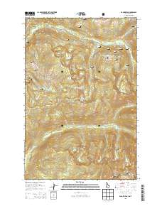 Ranger Peak 2013 topographic map thumbnail