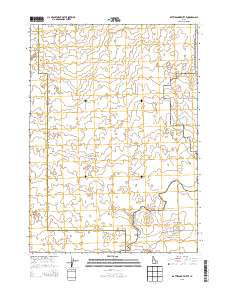 Rattlesnake Butte 2013 topographic map thumbnail