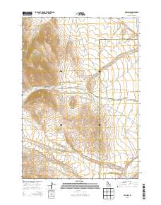 Red Hills 2013 topographic map thumbnail