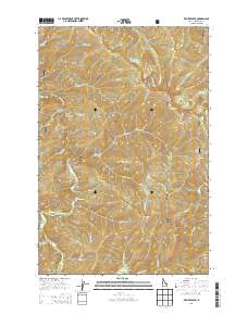 Red Ives Peak 2013 topographic map thumbnail