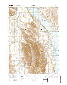 Reservoir Mountain 2013 topographic map thumbnail