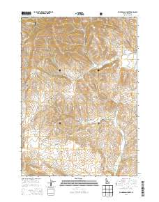 Richardson Summit 2013 topographic map thumbnail