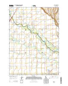 Ririe 2013 topographic map thumbnail
