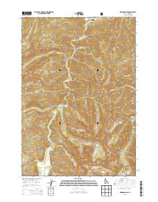Robinson Bar 2013 topographic map thumbnail