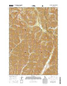 Rock Roll Canyon 2013 topographic map thumbnail